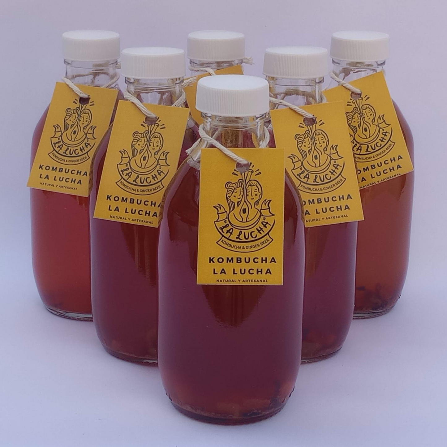 La Lucha kombucha sabor maracuyá