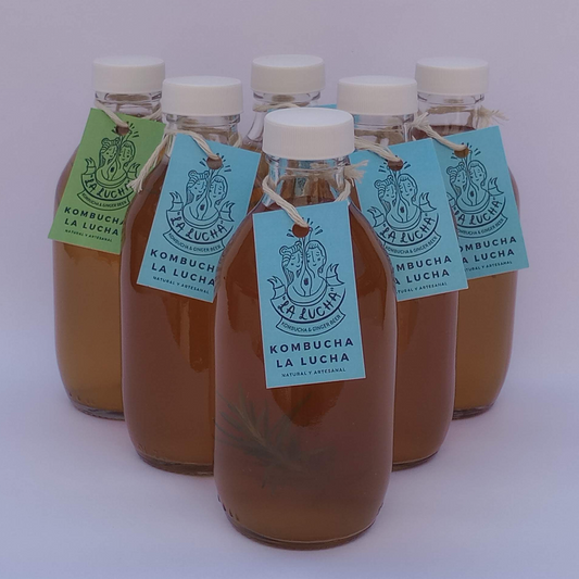 La Lucha kombucha sabor romero