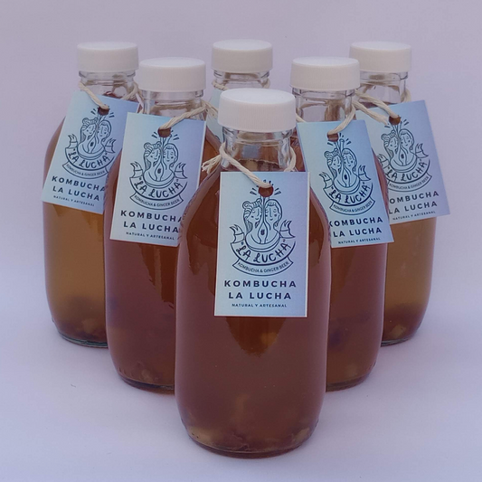 La Lucha kombucha sabor crema italiana