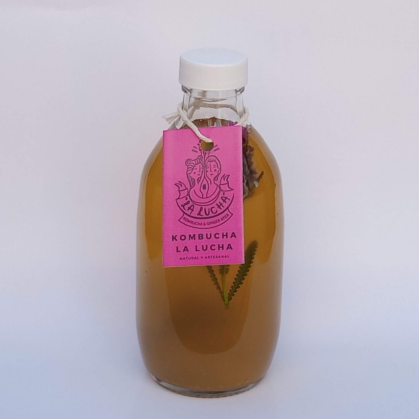 La Lucha kombucha sabor lavanda